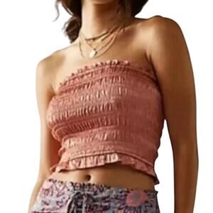 Free People S Intimately BE RIGHT BACK Tube Top in Trident Stone